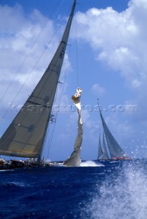 Disaster during a spinnaker drop