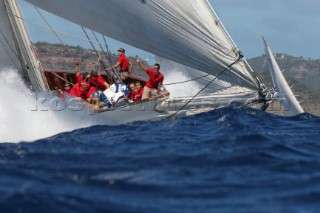 Superyacht Challenge, Antigua 2012. Schooner Adela.