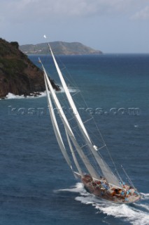 Superyacht Challenge, Antigua 2012. Windrose Of Amsterdam