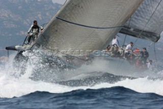 Maxi Yacht Rolex Cup, Porto Cervo, Sardinia 2010. HIGHLAND FLING