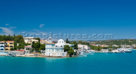 Spetses harbour Greece