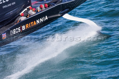 210221  Auckland NZL36th Americas Cup presented by PradaPRADA Cup 2021  Final Day 4Ineos Team UK