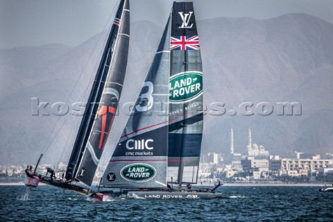 Louis Vuitton Americas Cup World Series Oman 2016 Second day of racing 28th of February 2016 Winner 