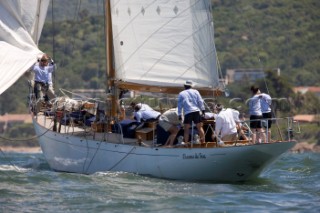 Les Regates Imperiales 2012 - onboard Skylark of 1937