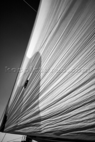 Classic Sparkman  Stephens SS 53 foot Yawl Skylark at the Voiles de Saint Tropez 2012