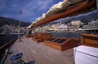 On board Classic Super yacht