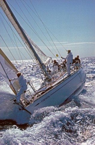 Swan 51 in rough conditions