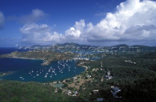 English/Falmouth Harbour from Shirley Heights - Antigua