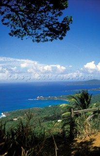 View of Coastline Antigua