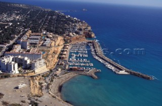 Aerial view of marina - Mallorca