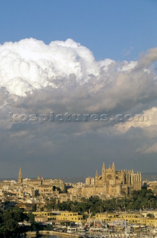 Clouds over Palma Mallorca