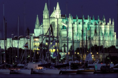 Cathedral At Night  Palma