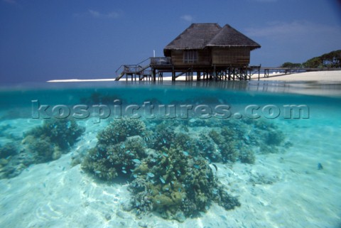 Beach house  Maldives