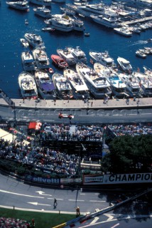 The superyacht harbour port of Monte Carlo, Monaco