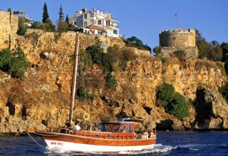 Local sailing boat - Antalaya, Turkey