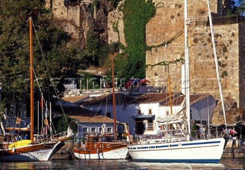 Local sailing boat  Antalaya Turkey