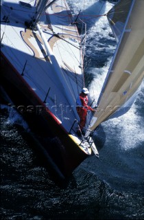Bowman on Winston Whitbred Round the World Race 1993