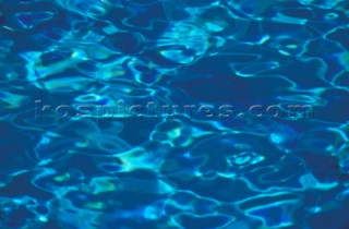 Textured surface of swimming pool