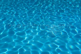 Textured suface of swimming pool