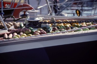 ARC - Atlantic Rally for Cruisers taking on fruit provisions and supplies before departure
