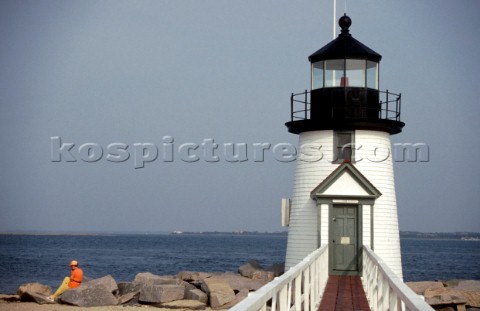 Nantucket Lighthouse Massachusetts USA