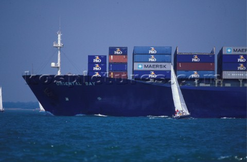 Tanker  Sails Southampton