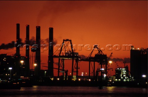 Port Everglades container ship terminal