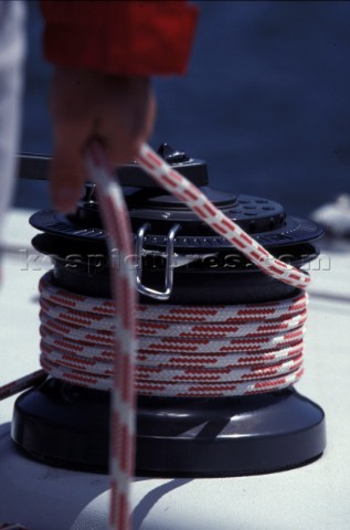 Winch and rope