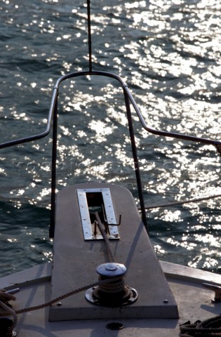 Detail  Yachts bow