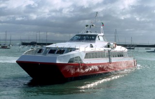 A Red Jet high speed link from Southampton to Cowes, Isle of Wight