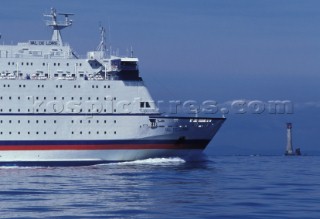 Brittany Ferries passenger ferry crossing English Channel