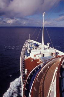 Cruise Ship Caronia - Mid-Atlantic