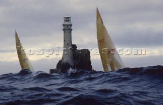 Fastnet Race and Fastnet Rock lighthouse