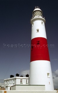 Portland Bill lighthouse, Dorset, UK