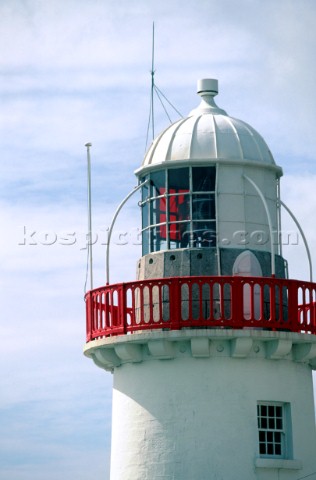 Lighthouse at the mouth of Youghal Harbour Co Cork