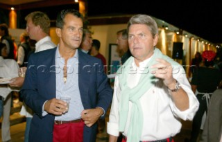 Leonardo Ferragamo and Gian Riccardo Marini Maxi Yacht Rolex Cup 2003, Porto Cervo Sardinia