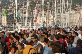 Barcolana 2003, Trieste. The eve of the start.