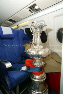 Geneve to Valencia  26 November 2003. Transfer the Cup to Valencia. The Cup