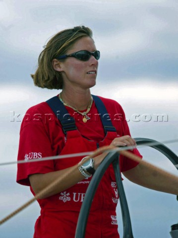 Volvo Ocean Race 20012002  29122001  Sydney Hobart  Tappa 3 Lisa McDonald allarrivo ad HobartVolvo O