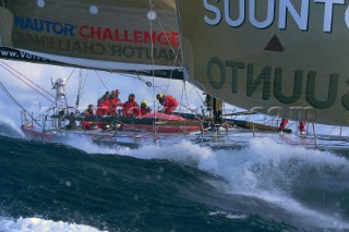 Volvo Ocean Race 2000 - 2001. The Nautor Challenge. Surfing into Sydney.