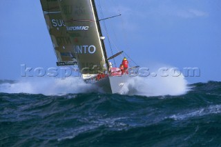 Volvo Ocean Race 2000 - 2001. The Nautor Challenge. Surfing into Sydney.