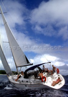 Charter boat, Sunsail, Tonga