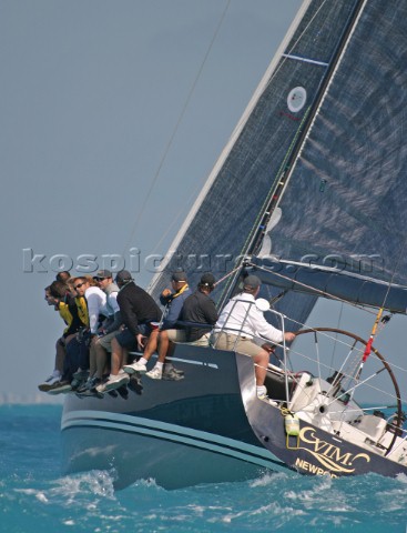 Swan 45 fleet racing at Tera Nova Key West Race Week 2004 