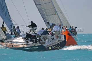 Swan 45 fleet racing at Tera Nova Key West Race Week 2004