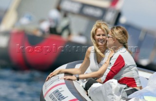 Mrs Bertarelli. Americas Cup 2003