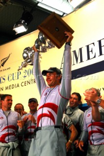 Bertarelli winning the Americas Cup 2003
