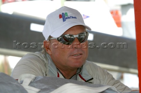 Auckland New Zealand  Americas Cup 2003  Louis Vuitton Cup Semi Final 14102002 Rod Davis for Teletho
