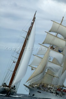 Antigua 17 04 2004. AAntigua Classic Week. Tall Ship Regatta.