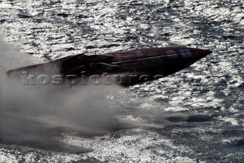 29504 Valletta Malta  OSG racing takea a tight turn at the top mark of the first race off the East c
