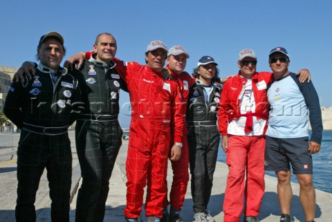 Competitors at the Powerboat P1 World Championship 2004 Grand Prix of Malta